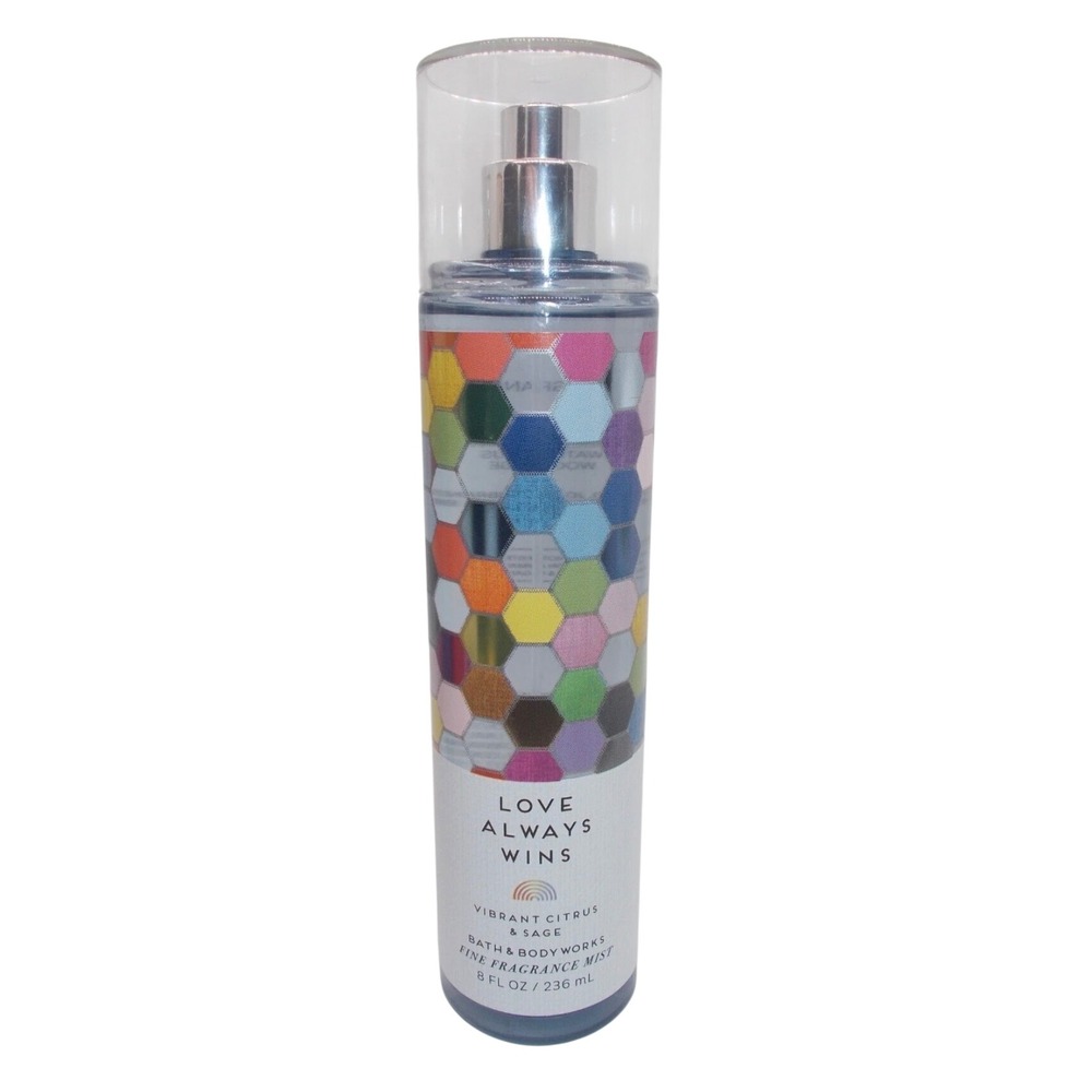 Bath & Body Works Love Always Wins Fine Fragrance Mist 8oz Vibrant Citrus Sage
